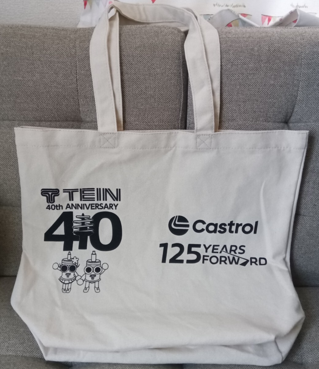 TEIN Castrol テイン カストロール トートバッグ エコバッグ 2025ver 送料無料 ゆうパケットポスト拍卖