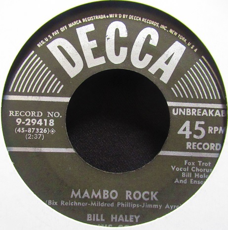 【小西康陽 選出『マンボ・ロック』】US原盤・1stプレス/ROCKABILLY/ロカビリー/50年代/ロックンロール/ジャイブ/JIVE/フィフティーズ拍卖