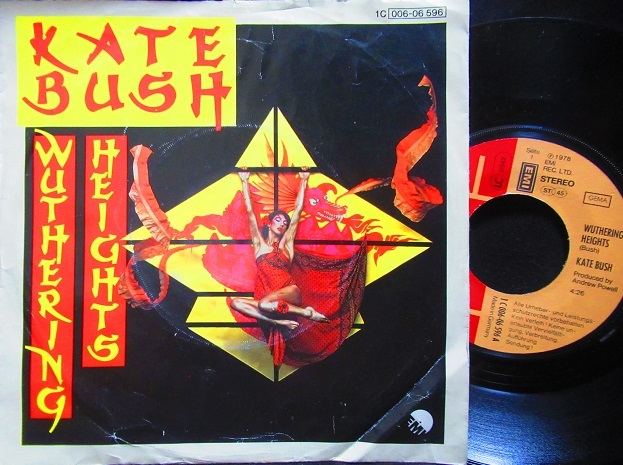 【Kate Bush/希少ドイツ原盤】ケイト・ブッシュ『嵐が丘』恋のから騒ぎ/エミリー・ブロンテ拍卖