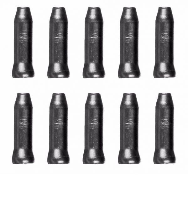 ケーブルエンドキャップ インナーエンドキャップ シフト ワイヤー 10個 黒 拍卖