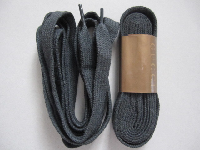 GUCCI グッチ スニーカー 靴紐 深緑 158cm拍卖