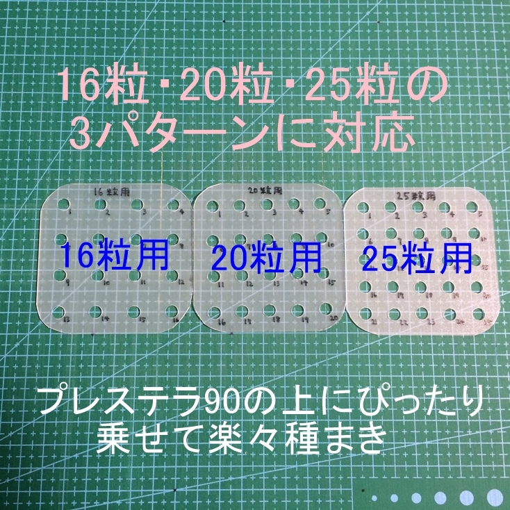 種まき紙 リトープス・メセン・エケベリアなどの種子まき用シート プレステラ90対応 多肉植物(1枚ばら売り)拍卖