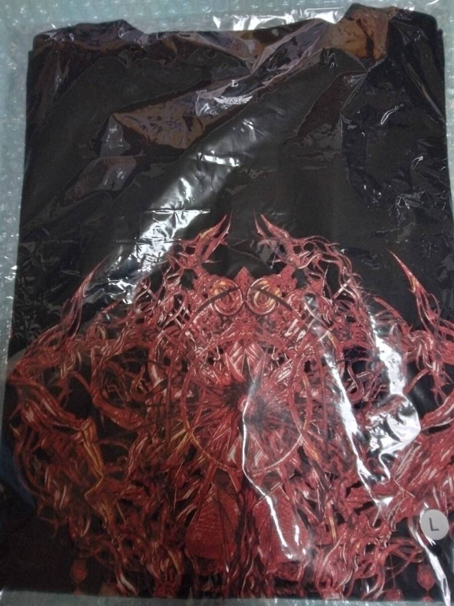 送料込即決 BABYMETAL「FOX FEST RED VER.」TEE/Lサイズ/Tシャツ/さいたまスーパーアリーナ/ベビーメタル/新品未開封拍卖