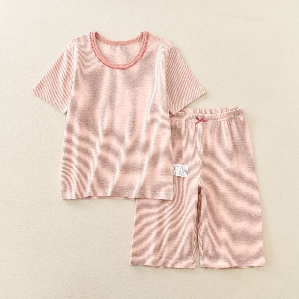 ☆ TZ1025ピンク ☆ 110size ☆ キッズ ルームウェア 上下セット 半袖 キッズ パジャマ ルームウェア 上下セット 半袖 女の子拍卖