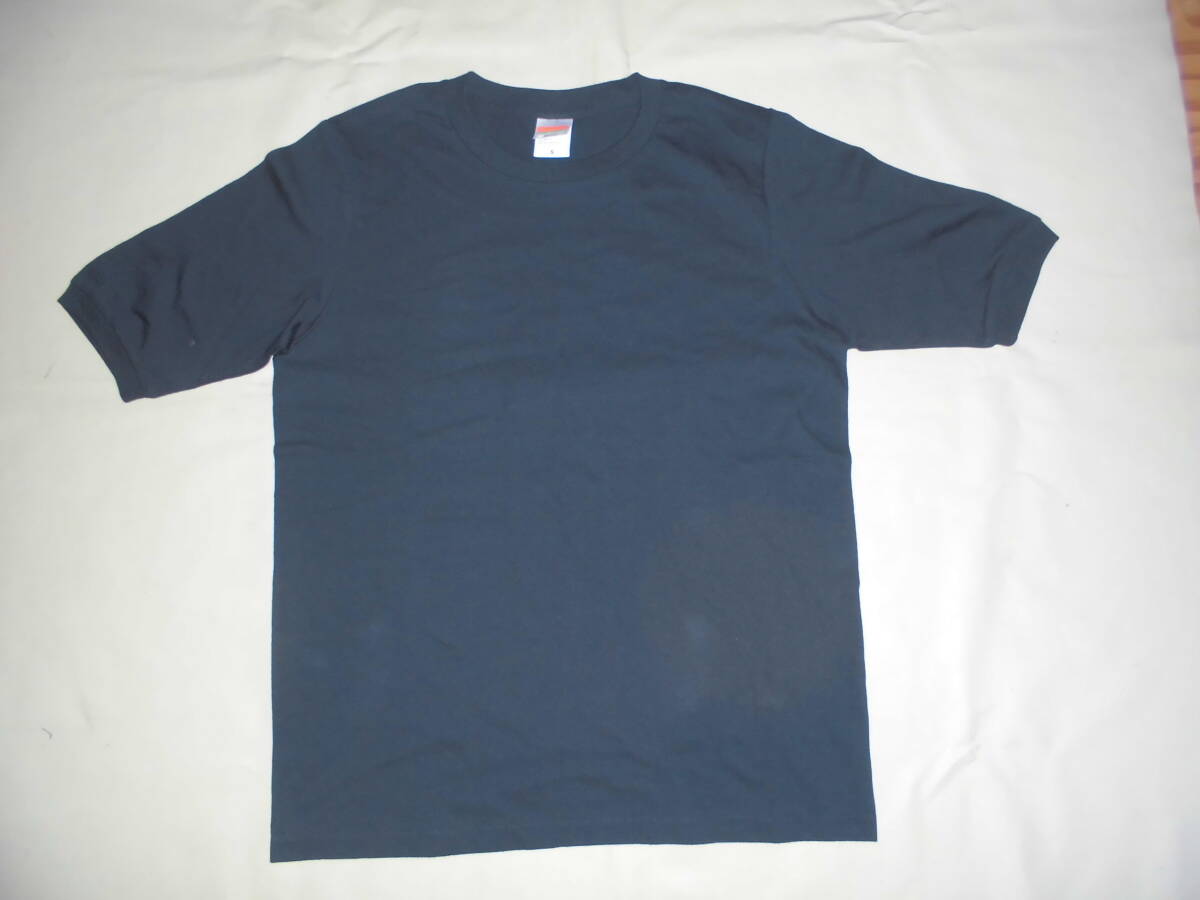 United Athle 袖リブ 5分袖Tシャツ ブラック S拍卖