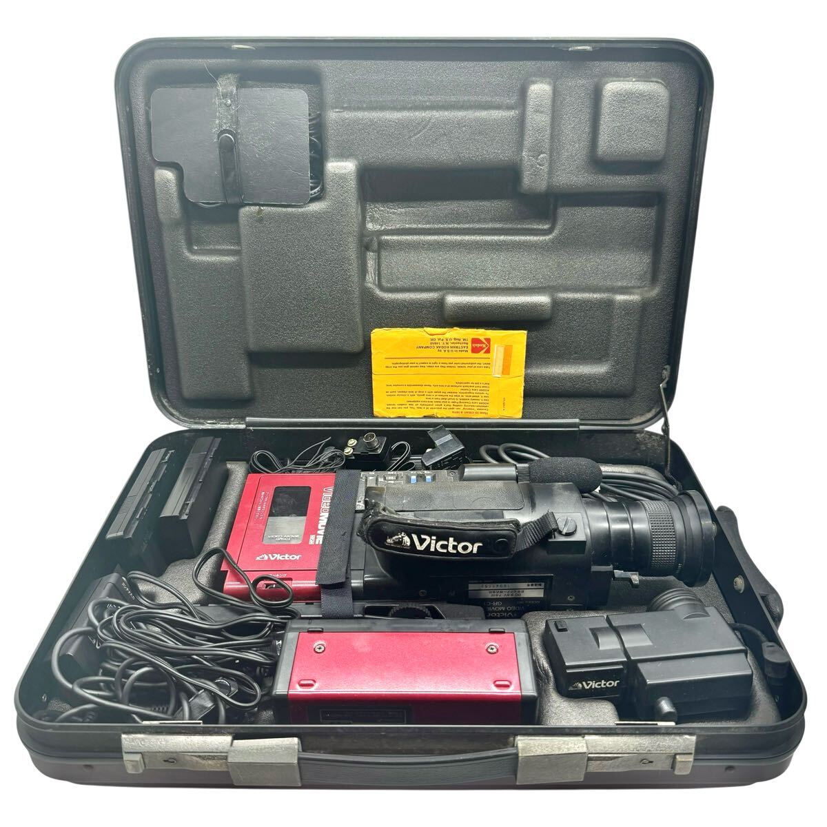 【レア品】Victor Video Movie ビクター ビデオムービー ビデオカメラ GR-C1 VHS C レンズ TV ZOOM LENS バック・トゥ・ザ・フューチャー拍卖