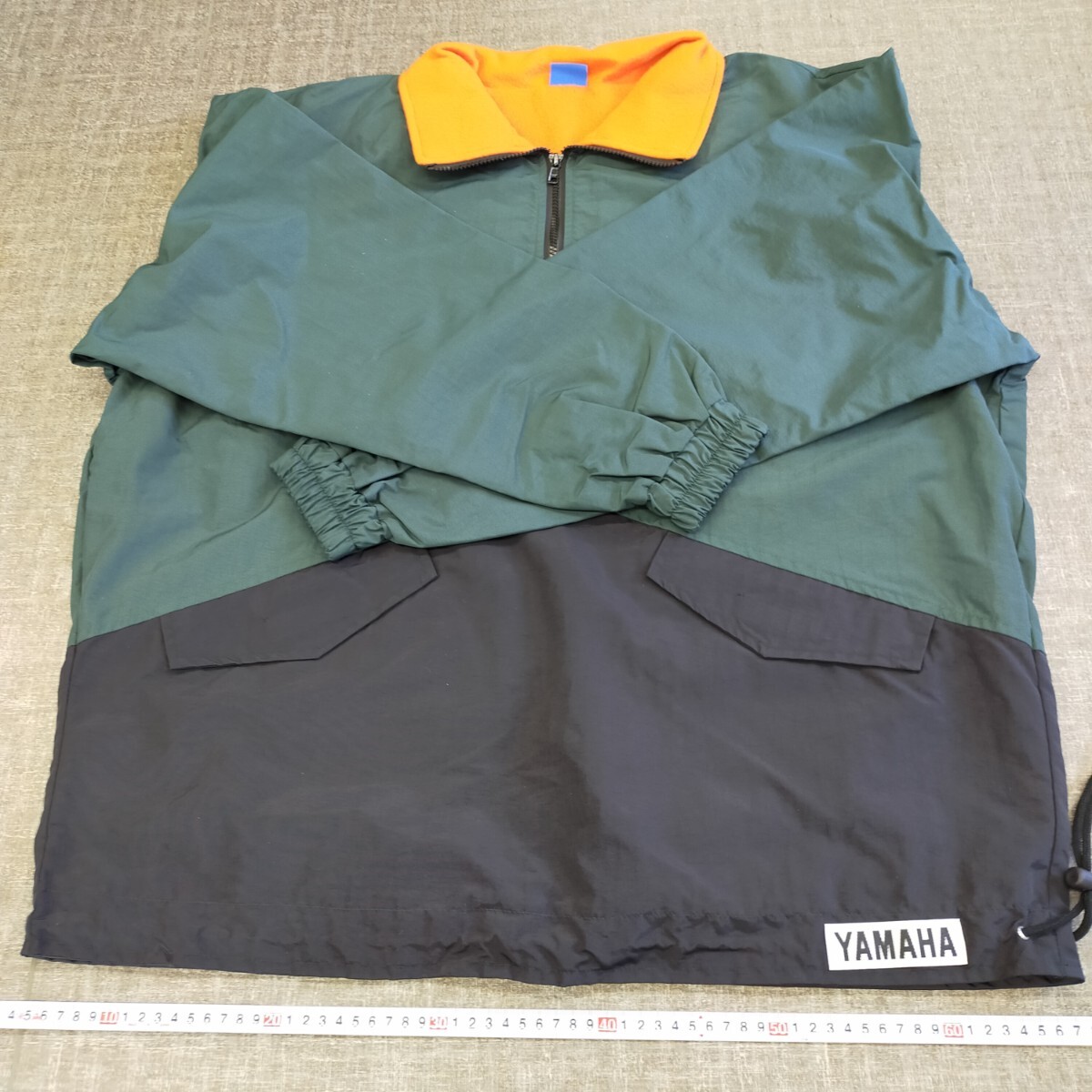 す2993 美品 ジャケット ヤマハ 裏フリース フリーサイズ 収納袋付 防寒 オートバイ バイクウェア拍卖