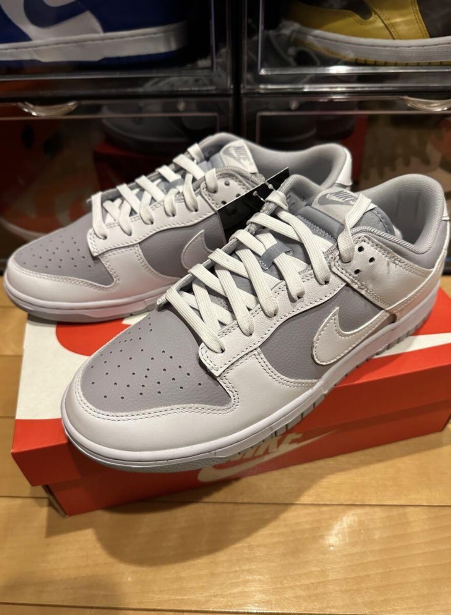 新品・未使用DUNK LOW RETRO GREY AND WHITE DJ6188-003 ダンク ジョーダン jordan force1拍卖