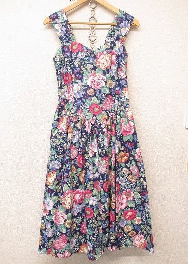 k7990:USA製*simply hawaiian ハワイアンドレス ワンピース L キャミワンピ/ムームー :6 拍卖