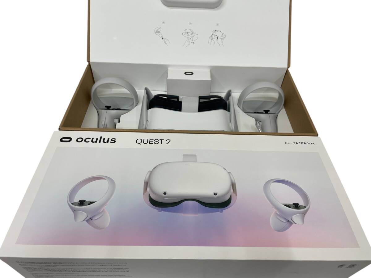 Meta (メタ) Oculus Quest 2 オキュラスクエスト VRゲーム KW49CM 家電/045拍卖