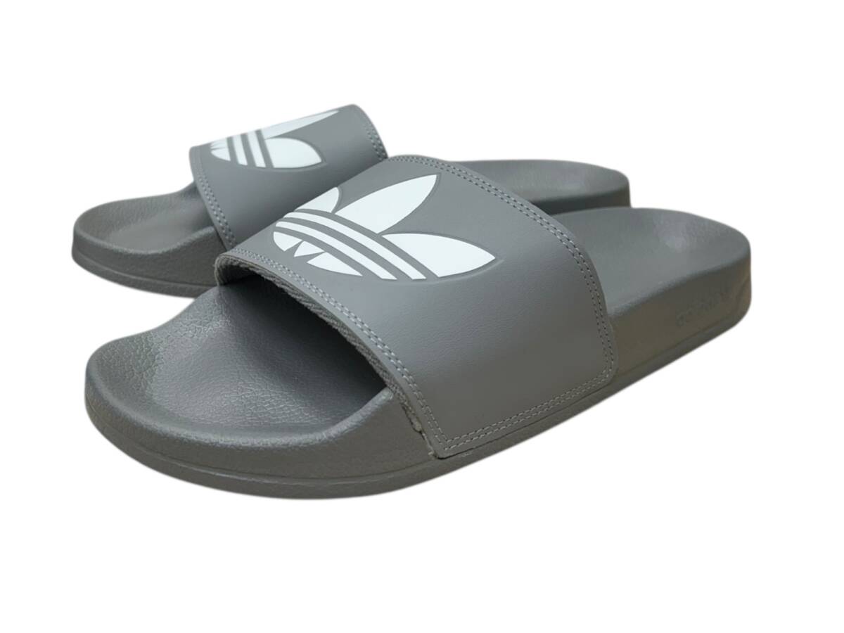 adidas (アディダス) ADILETTE LITE SLIDES シャワーサンダル アディレッタ FU7592 27.5cm UK9 グレー メンズ/027拍卖