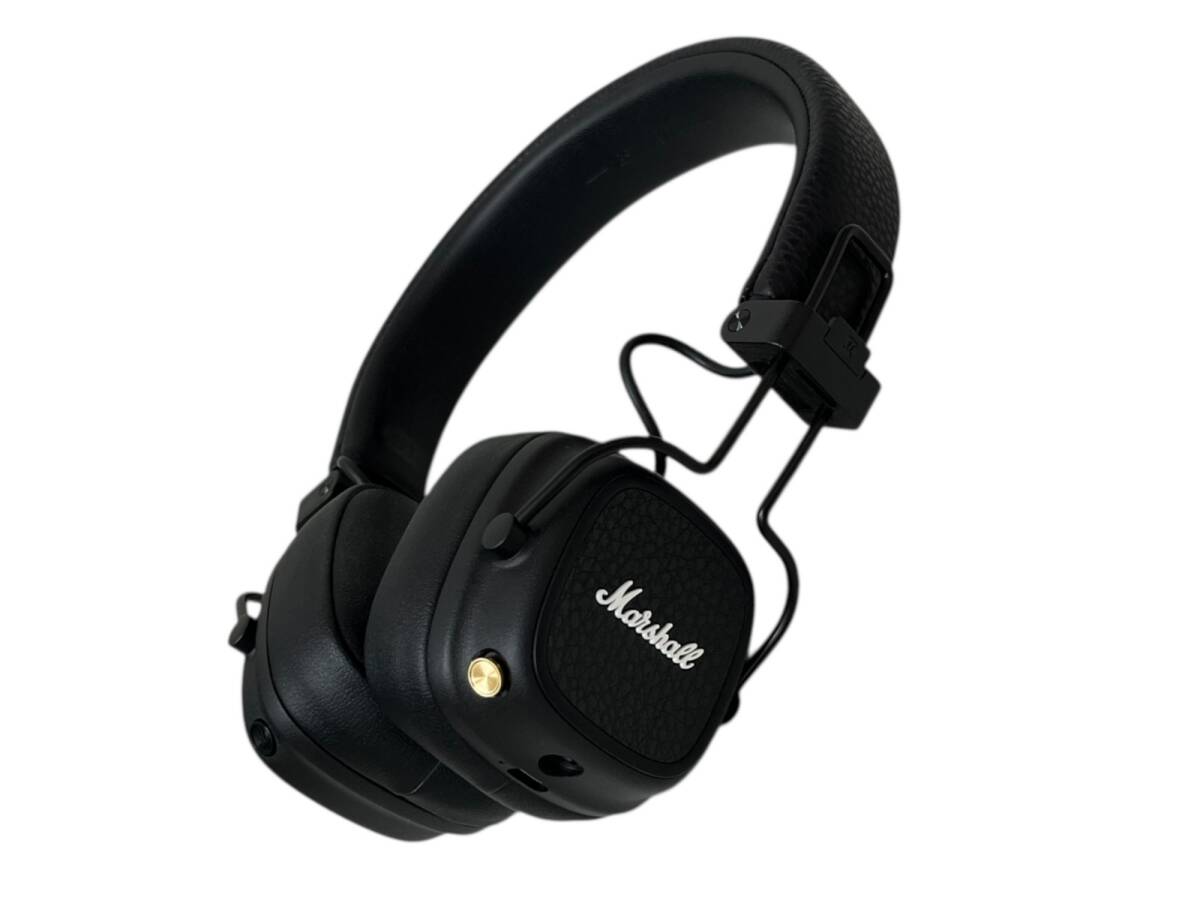MARSHALL (マーシャル) Major V メジャー5 ワイヤレスオンイヤーヘッドホン Bluetooth 1006832 ブラック 家電/027拍卖