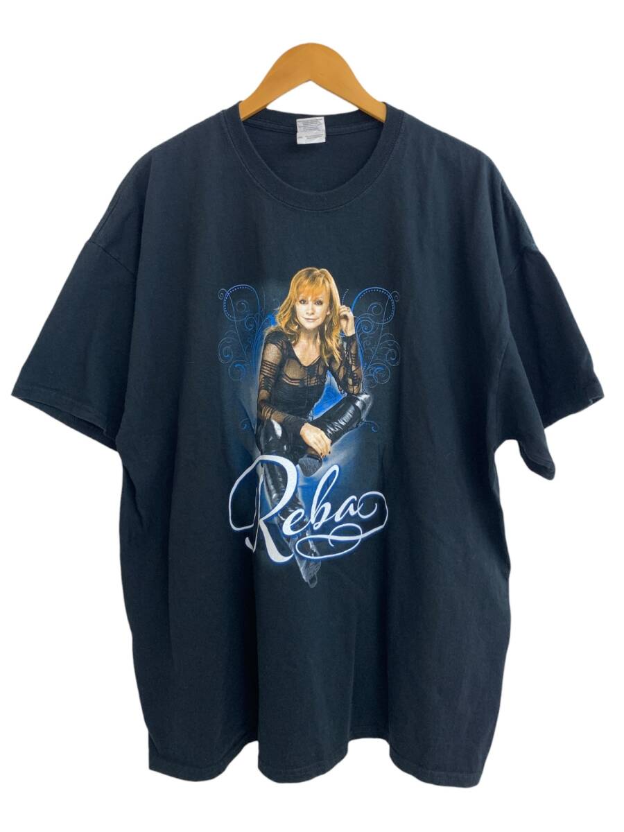 GILDAN (ギルダン) 半袖 Tシャツ 古着 ロゴ入り 女性 ブラック メンズ 2XL /004拍卖