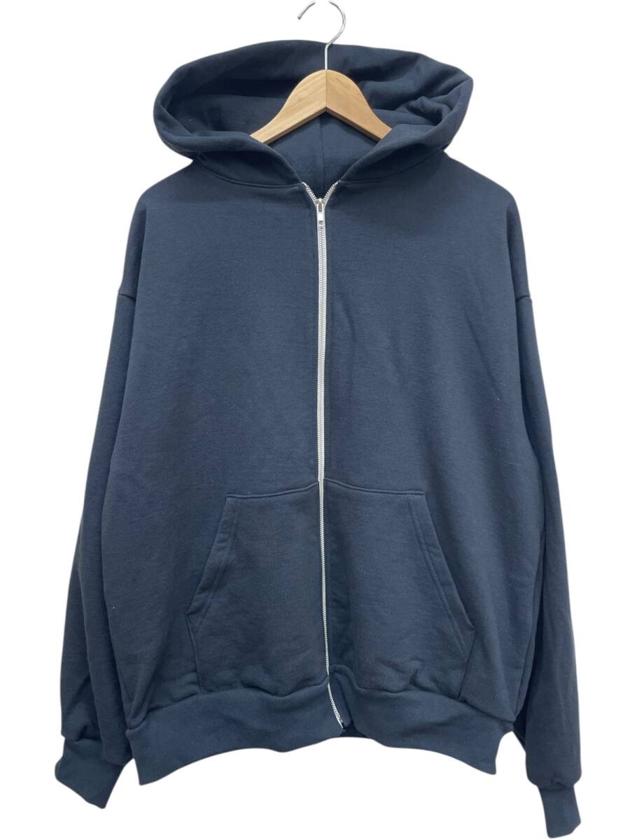 LOS ANGELES APPAREL (ロサンゼルスアパレル) L/S Heavy Fleece Zip Up 14 oz ジップパーカー HF-10 L NAVY メンズ/045拍卖