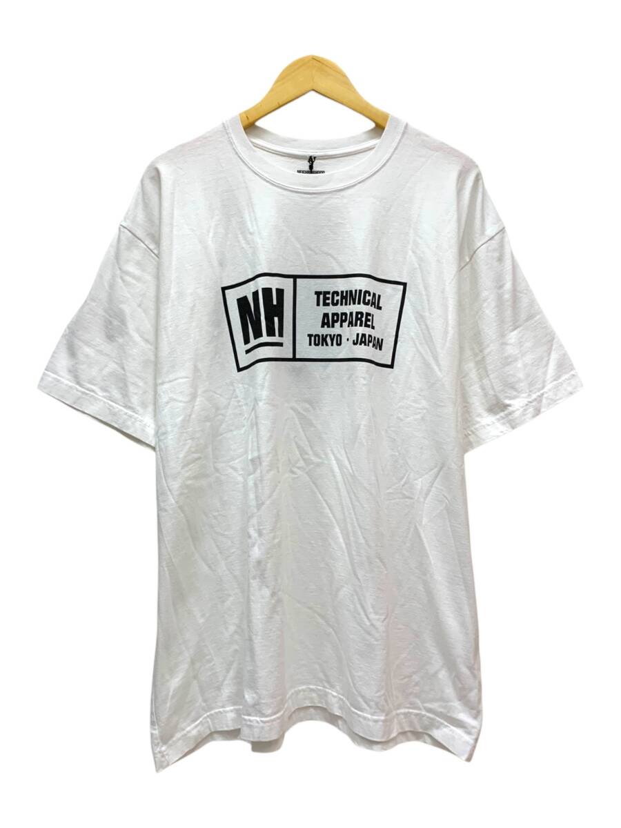 NEIGHBORHOOD (ネイバーフッド) Tシャツ 半袖 ロゴT プリント 231PCNH ST04 XXL ホワイト 白 メンズ/091拍卖