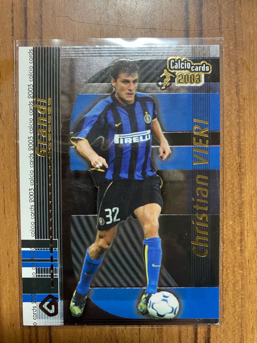 PANINI Calcio 2003 インサートカード グランデ クリスティアン・ビエリ GRANDI G10/10 ヴィエリ Christian Vieri セリエA サッカーカード拍卖