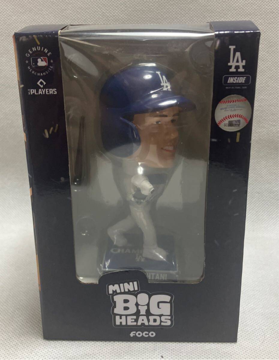 000* 【2024個限定】FOCO フォコ 大谷翔平 LOS ANGELES DODGERS 2024 WORLD SERIES CHAMPION PLAYER 未開封品拍卖