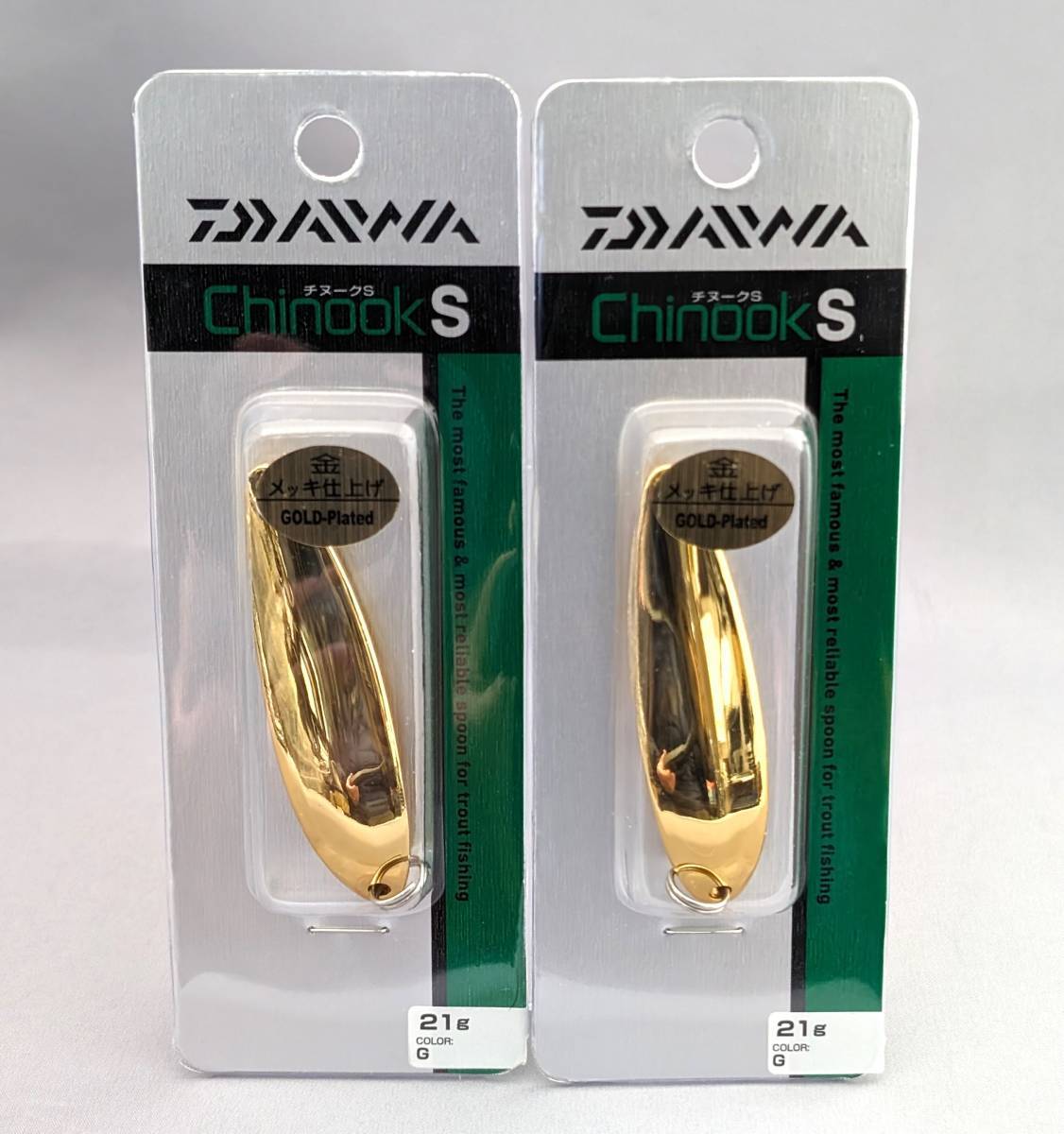 即決!!ダイワ★チヌークS 21g 2個セット G★新品 DAIWA Chinook S拍卖