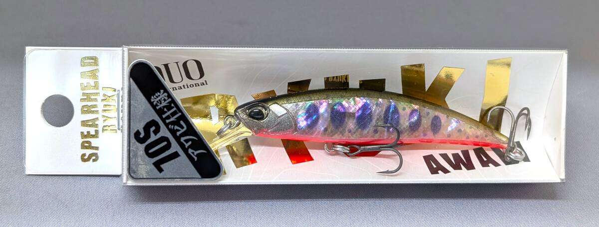 即決!! デュオ★スピアヘッド リュウキ 70S アワビ 赤腹ヤマメアワビ★新品 DUO RYUKI アワビ仕様拍卖