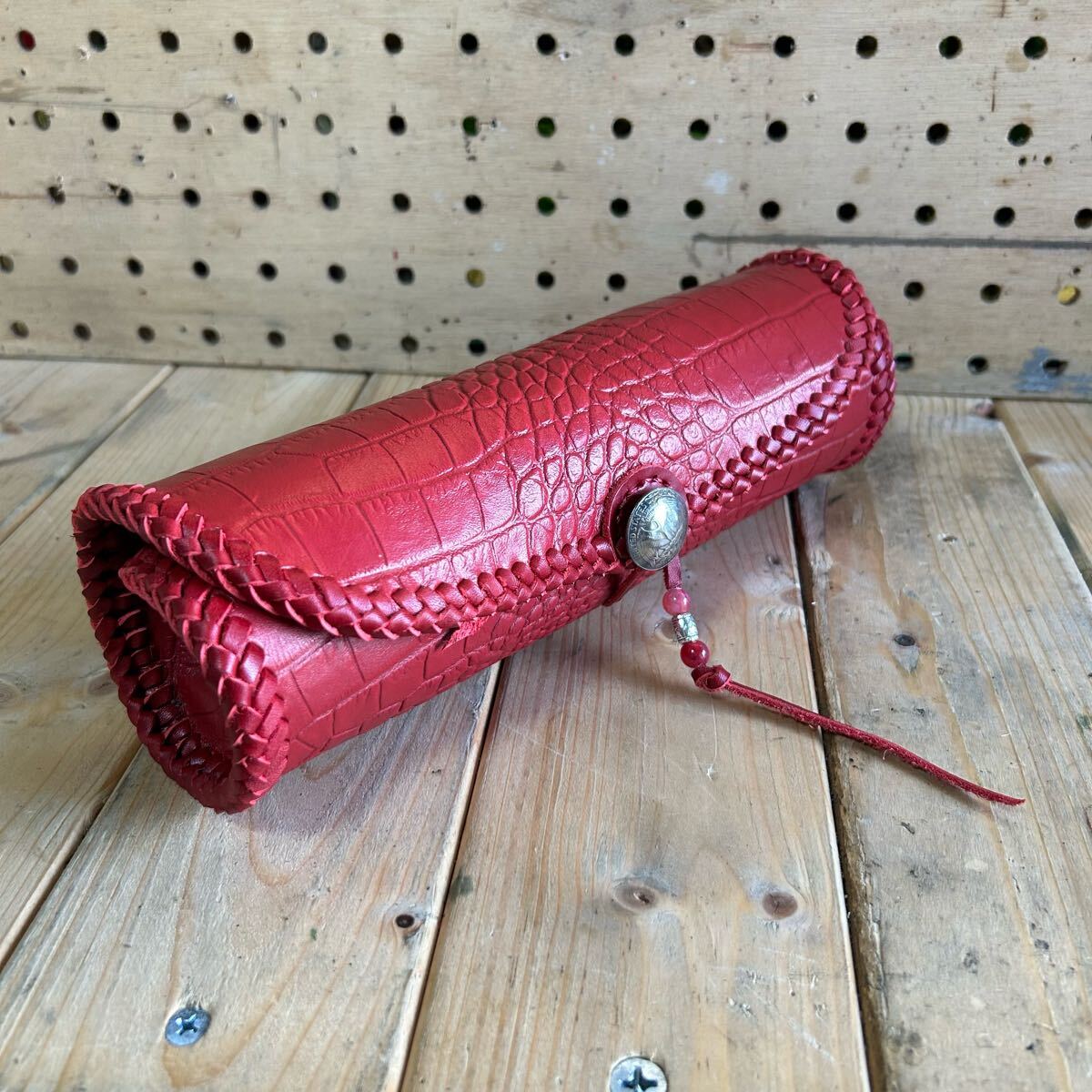 本革ツールバッグforストリートバイカーズ《TYPE3 CR RD》拍卖