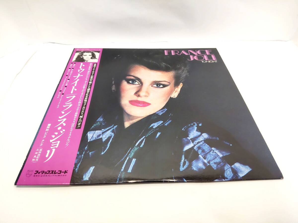 中古 LPレコード フランス・ジョリ 「トゥナイト」 LP盤拍卖