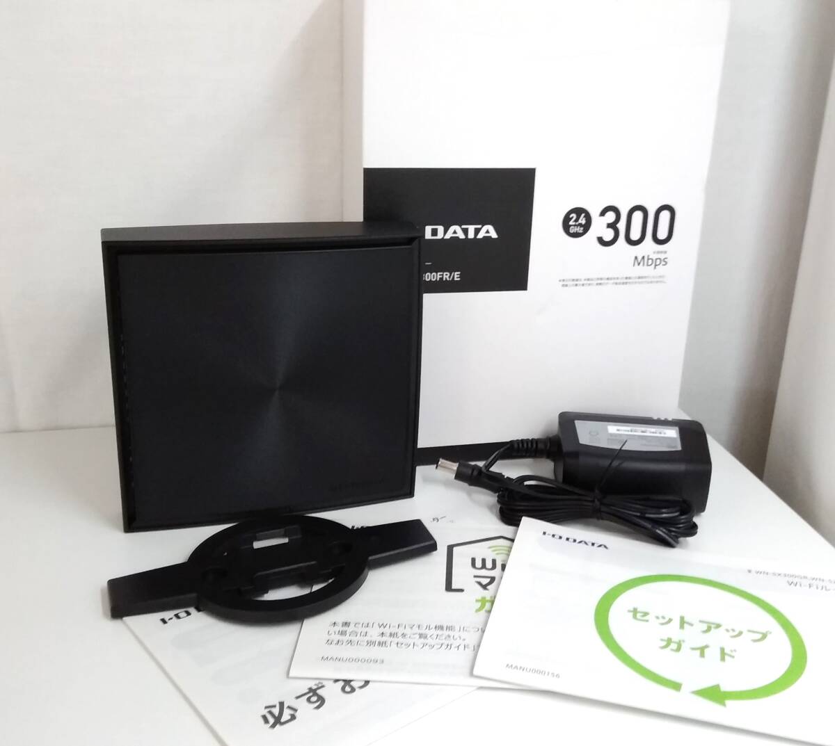 【TN-2126】欠品あり/通電・接続確認済/長期保管/Wi-Fiルーター/WN-SX300FR/E ②/I-O DATA/Wi-Fi/無線LAN/アイ・オー・データ/中古(SH)拍卖