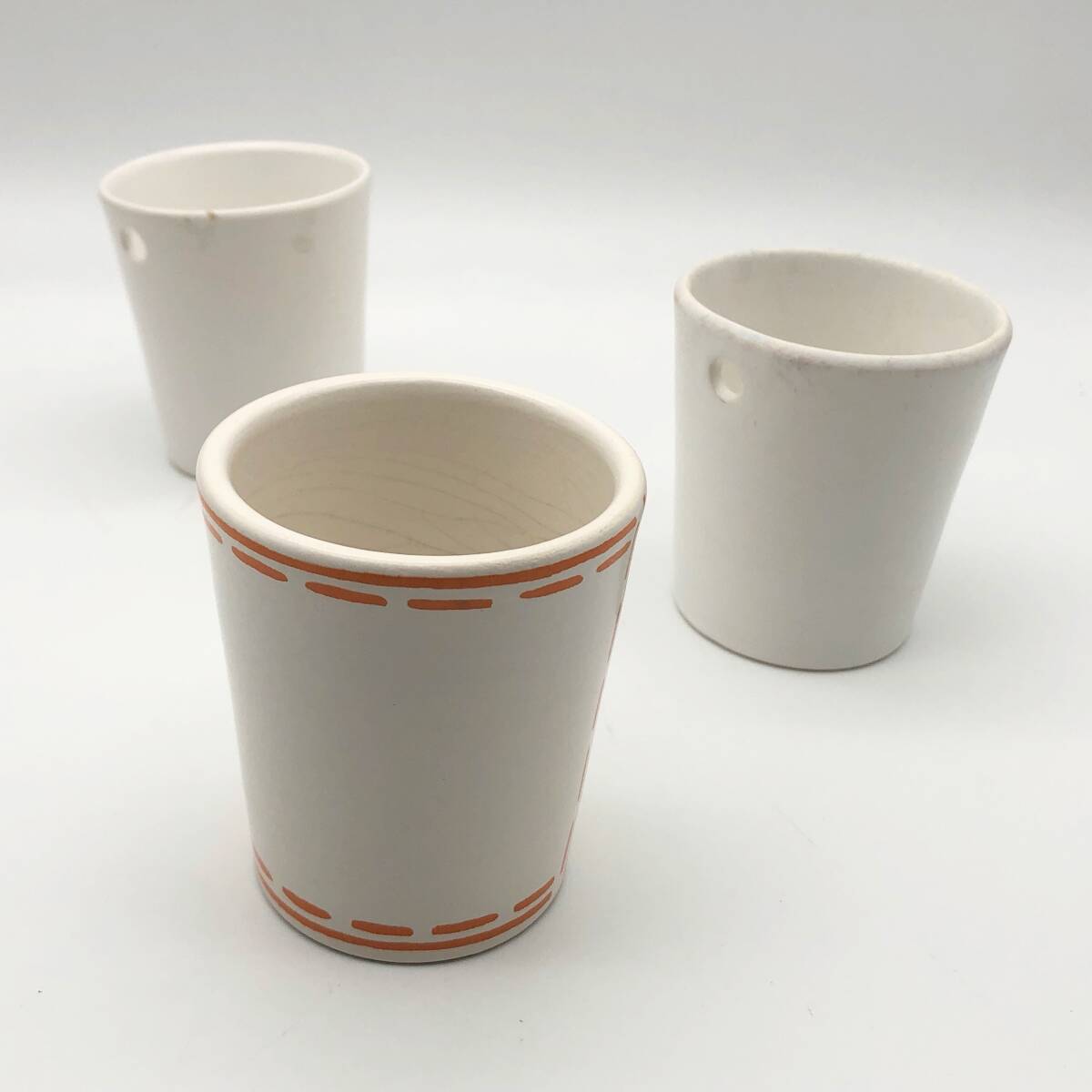 マグカップ ヨーロッパ製 モダン 陶器類 コップ カップ フランス製 3個セット拍卖