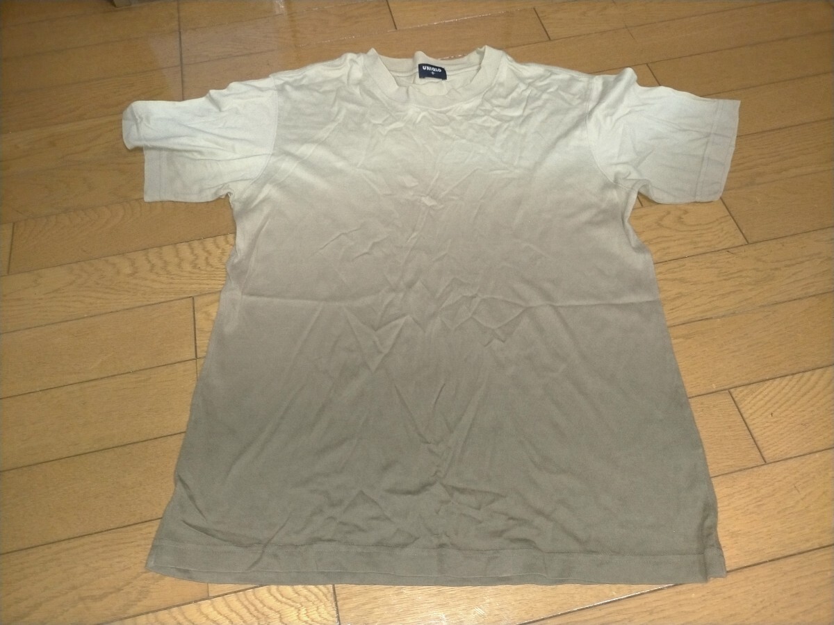 ユニクロ Tシャツ UNIQLO グラデーション拍卖