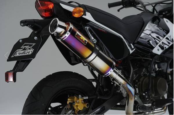 在庫有当日発送 リアライズマフラー EMPLESSエンプレス チタン KSR110 KSR PRO拍卖