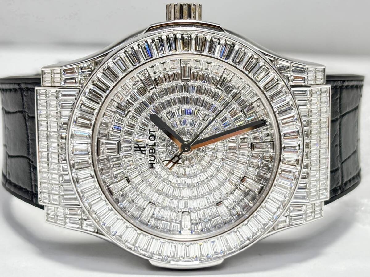 HUBLOT クラシック・フュージョン ハイジュエリー!!純正バケット!!定価5270万!!拍卖