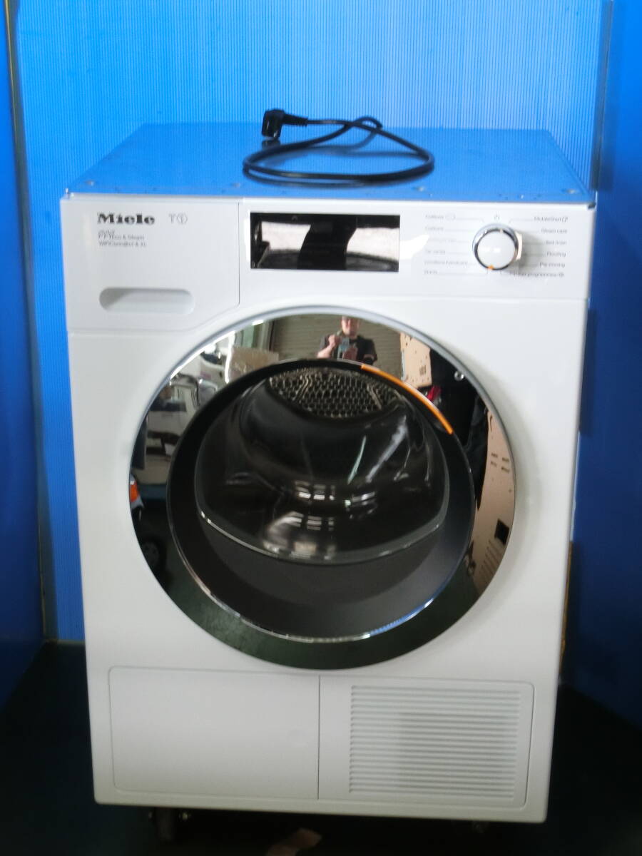 U787★美品★Miele ミーレ 衣類乾燥機 TCJ680WP 9kg ヒートポンプ式 ハニカムドラム 2023年製 動作品 保証付 店頭手渡しOK★2506拍卖