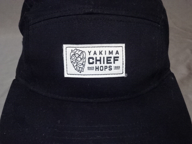 激レア USA購入 アメリカ企業モノ ワシントン州 ビールホップ農場経営 【YAKIMA CHIEF HOPS】 ロゴワッペン付 5パネル キャップ 中古良品拍卖
