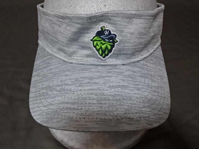 激レア USA購入【NEWERA】MLBアリゾナ ダイヤモンドバックス傘下 マイナーリーグ オレゴン州【Hillboro Hops】ロゴ刺繍サンバイザ 中古良品拍卖