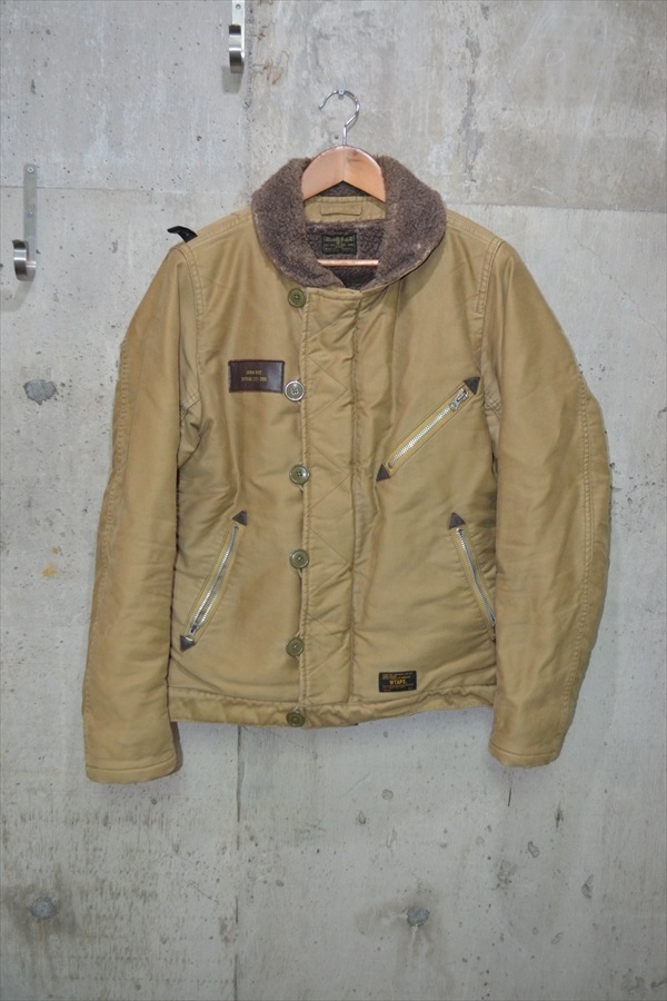 ダブルタップス WTAPS W-TAPS デッキジャケット ボア ブルゾン 2 122GWDT-JKM02 D8410拍卖