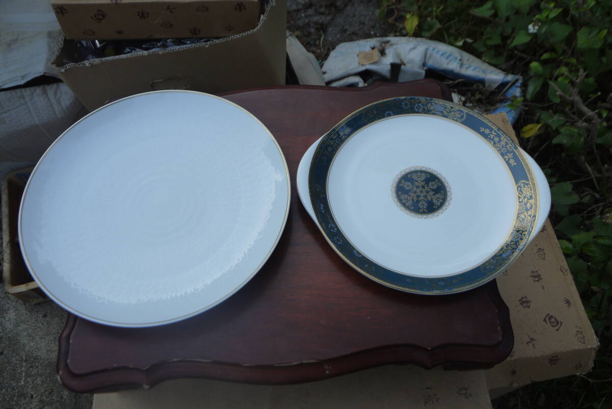 ★【YO50604】未使用 Royal Doulton ロイヤルドルトン クラッシックローズ/カーライル H.5018 2枚セット拍卖