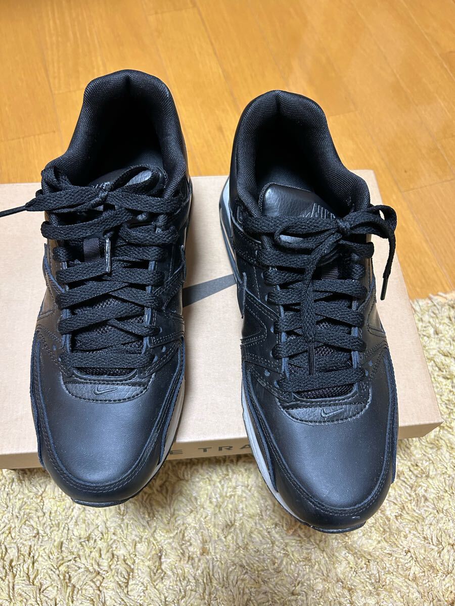 NIKE ナイキ AIR MAX COMMAND LEATHER/749760-001 スニーカー 本革 26.5 エアマックス拍卖