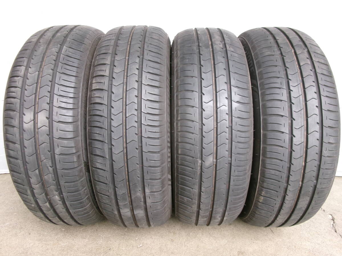 【7.1~5.6ミリ】185/60R15 ブリヂストン ECOPIA NH100 C☆4本セット 50607 my19 検)シャトル フィット シエンタ スペイド ヴィッツ 拍卖