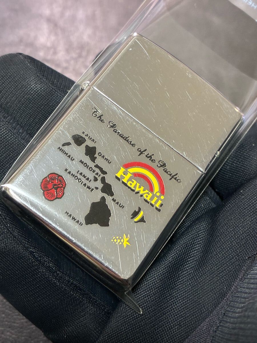 zippo ハワイ ヴィンテージ シルバー 希少モデル 1991年製 シルバーインナー 1991年製拍卖