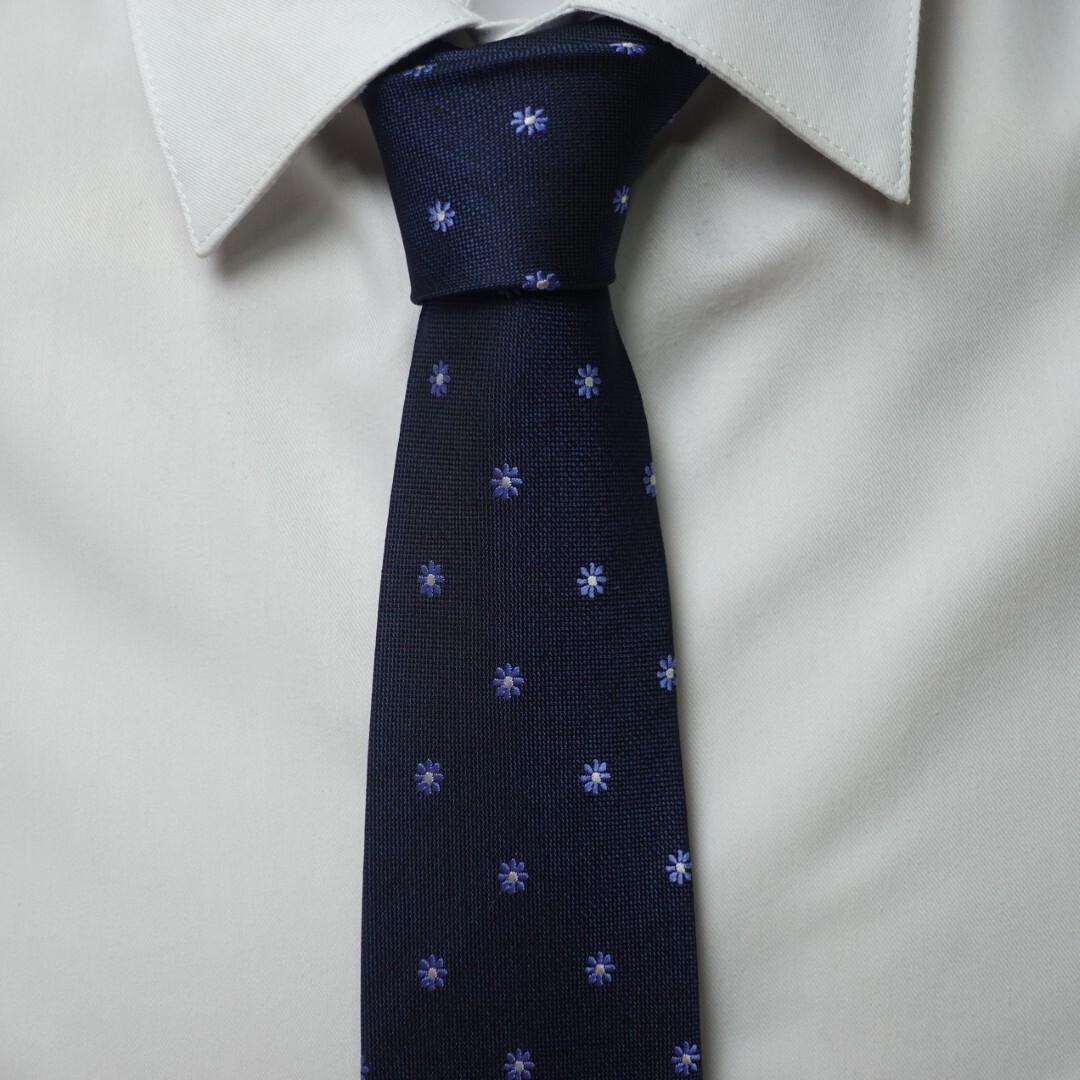 未使用に近い【CELINE セリーヌ】USED ブランドネクタイ/M55G8-1拍卖