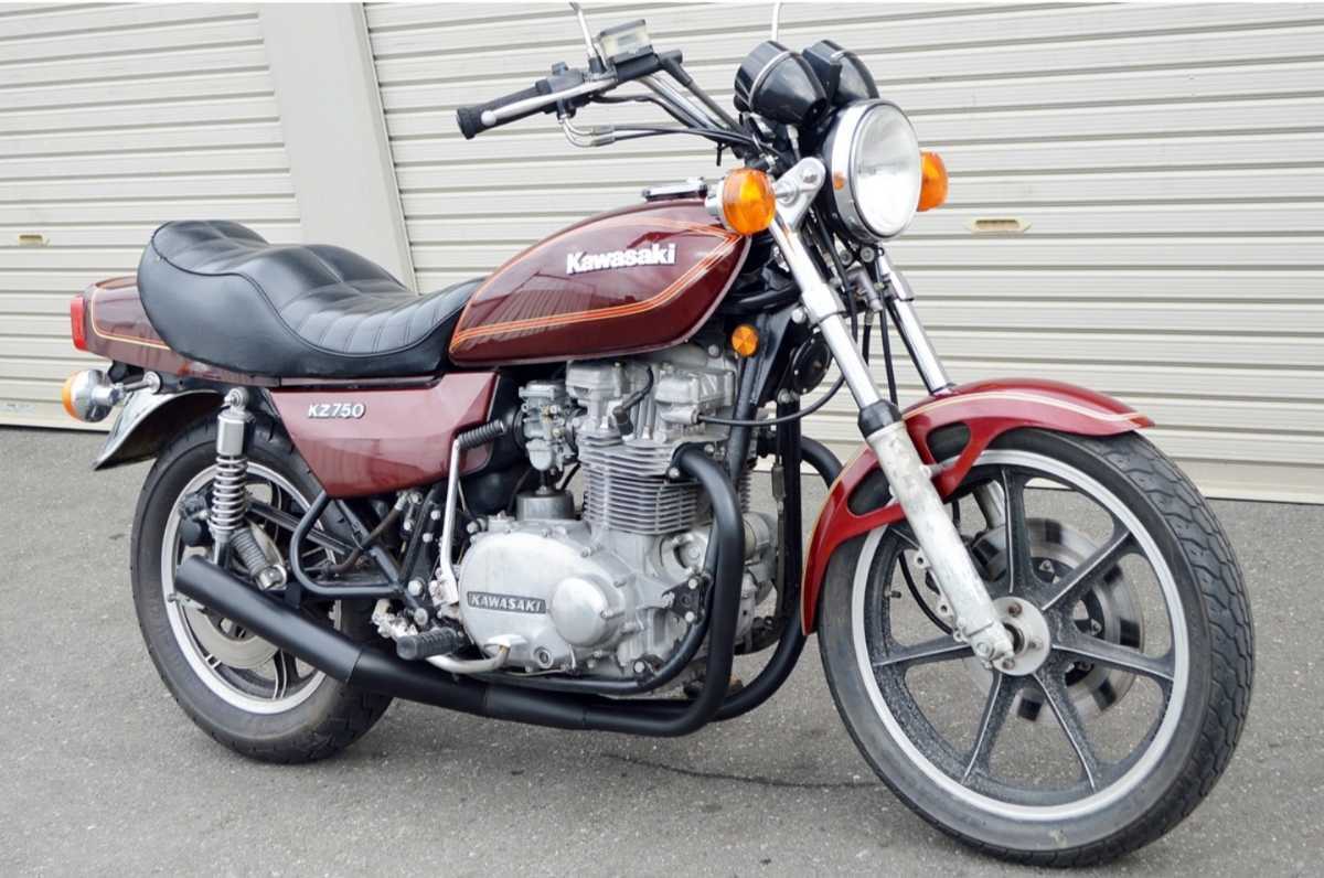 KZ750 ショート管 ツインブラックマフラー カワサキ 国内生産 Z750T z750twin z750ツイン拍卖