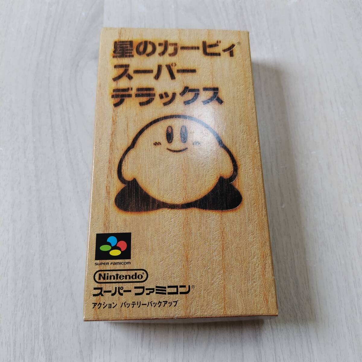 ☆ソフトと説明書無し SFC 星のカービィ スーパーデラックス  箱のみ 箱光沢あり  何本でも同梱可☆拍卖