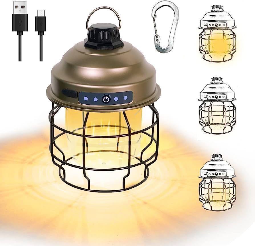 ledランタン 充電式 キャンプ ランタン レイルロードランタン 高輝度/実用点灯拍卖