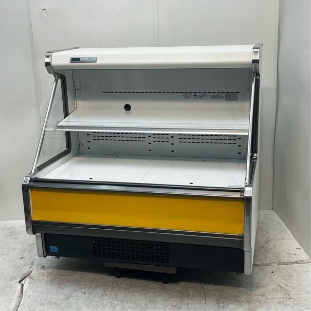 フクシマ セミ多段オープン冷蔵ショーケース HMC-45GLTO1SR 中古 1ヶ月保証 2016年 三相200V 幅1219×奥900 厨房【無限堂東京足立店】拍卖