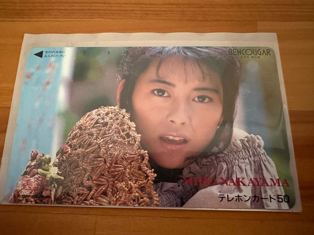 中山美穂 BENCOUGAR テレフォンカード 50度拍卖