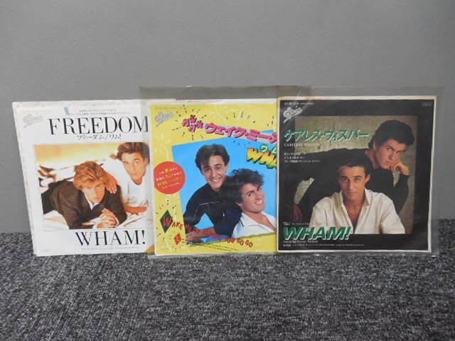 WHAM・ワム・3枚まとめてにて EP盤拍卖