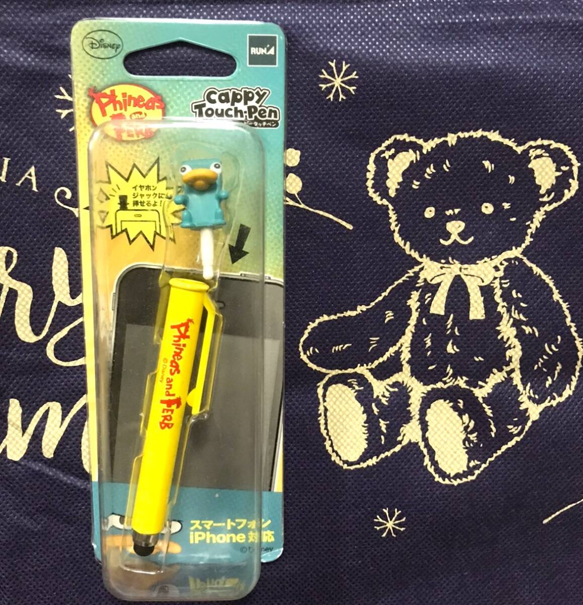 新品 ディズニー ペリー タッチペン イヤホンジャック拍卖