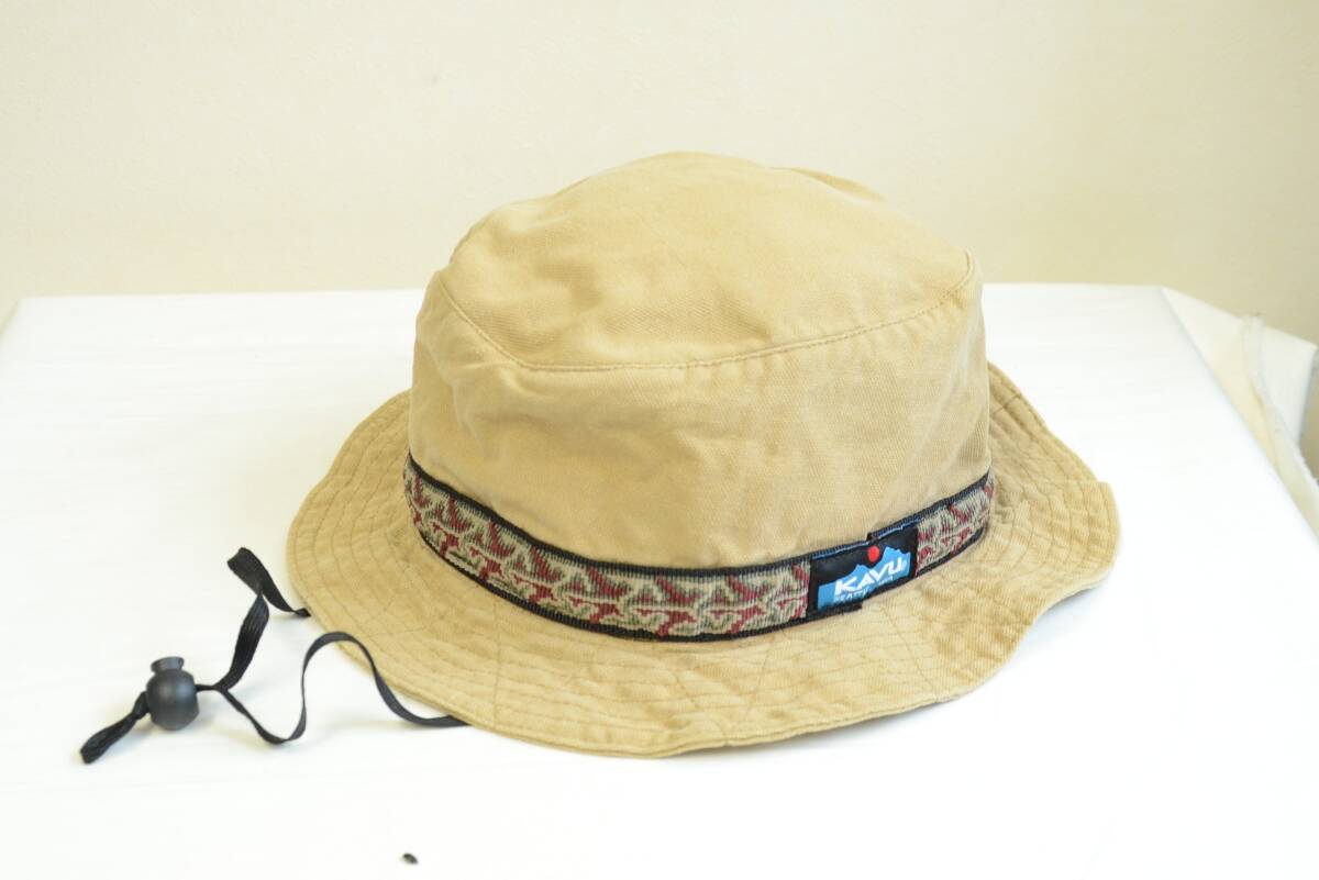 USA製 KAVU ストラップ バケットハット size S 頭回り約60cm拍卖
