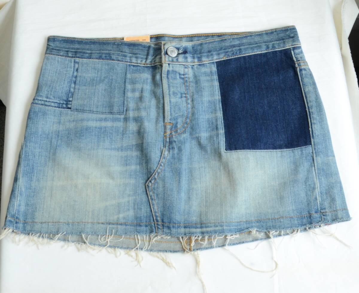 未使用 リーバイス 501 デニム スカート W26拍卖