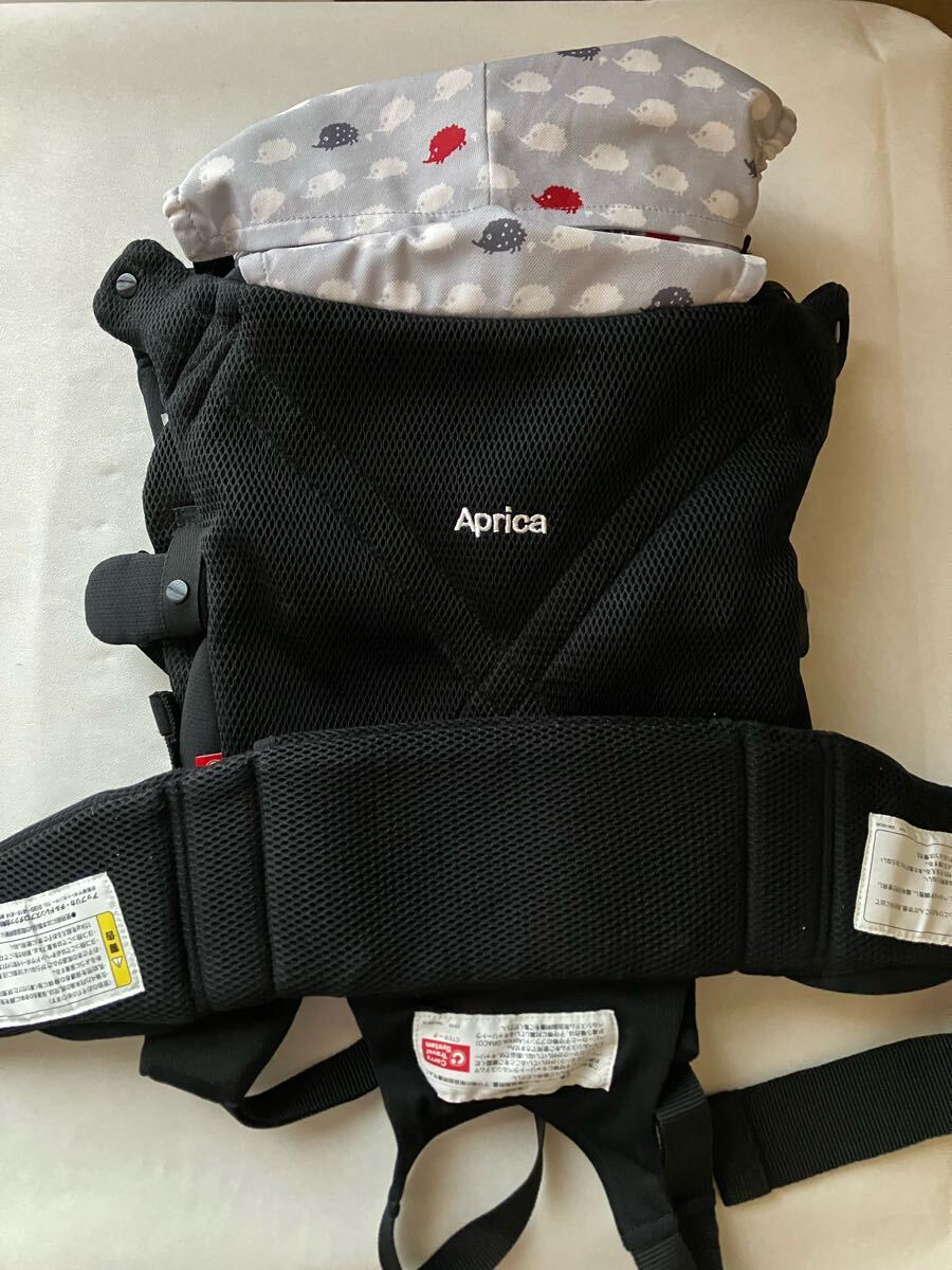 Aprica アップリカ 抱っこひもブラック拍卖