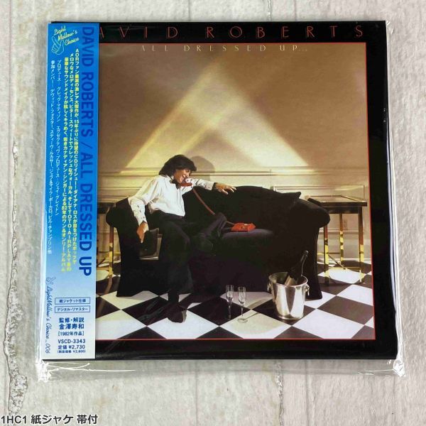 1HC1 紙ジャケ 帯付 CD デヴィッド・ロバーツ オール・ドレスト・アップ David Roberts デジタルリマスター拍卖
